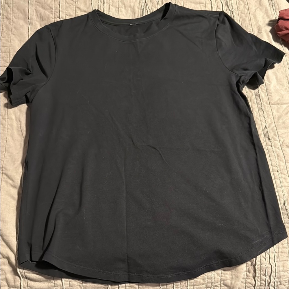lululemon athletica Black Short Sleeve Tee